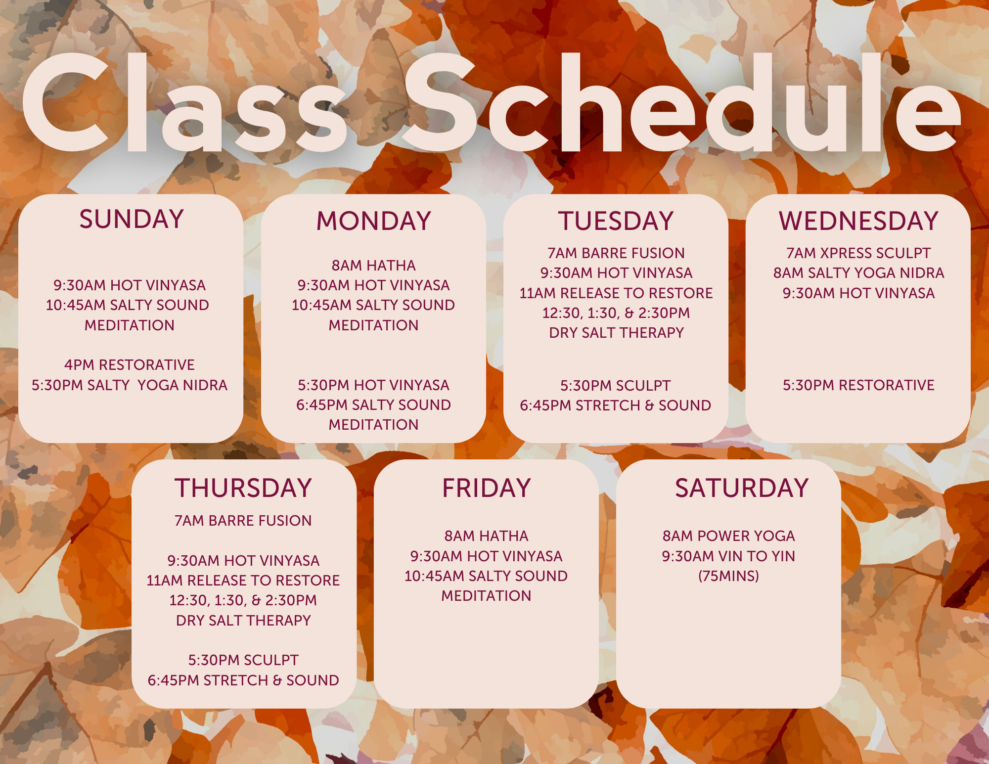 Blue Pink Cute Sea Creatures Class Schedule (2)